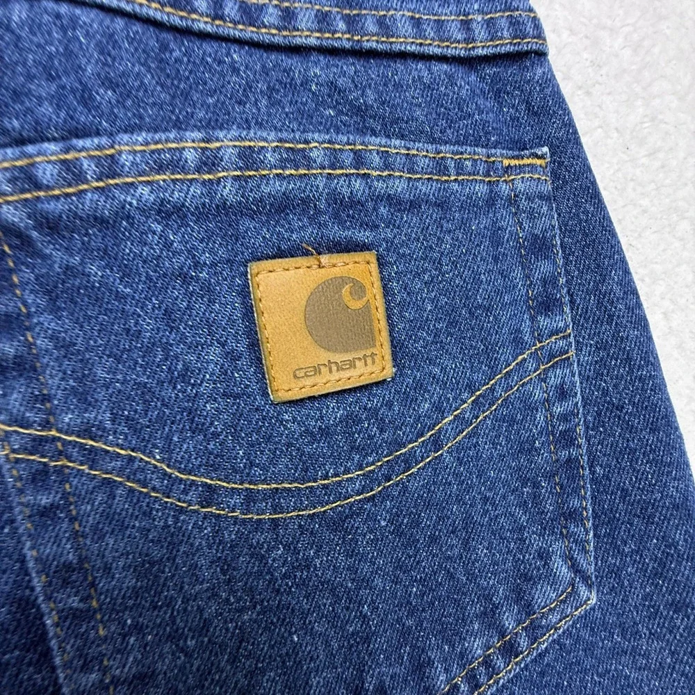 Carhartt Relaxed Fit Tapered Leg Jeans Blue Mens 29x30 B17 DST Darkstone NWT NOS